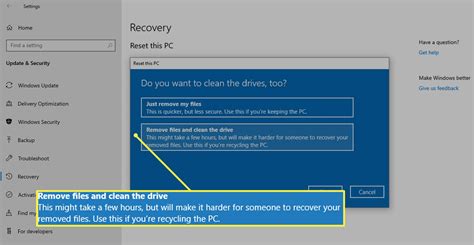 Select Troubleshoot from the menu, and then click Reset this PC. . How to factory reset lenovo laptop windows 10